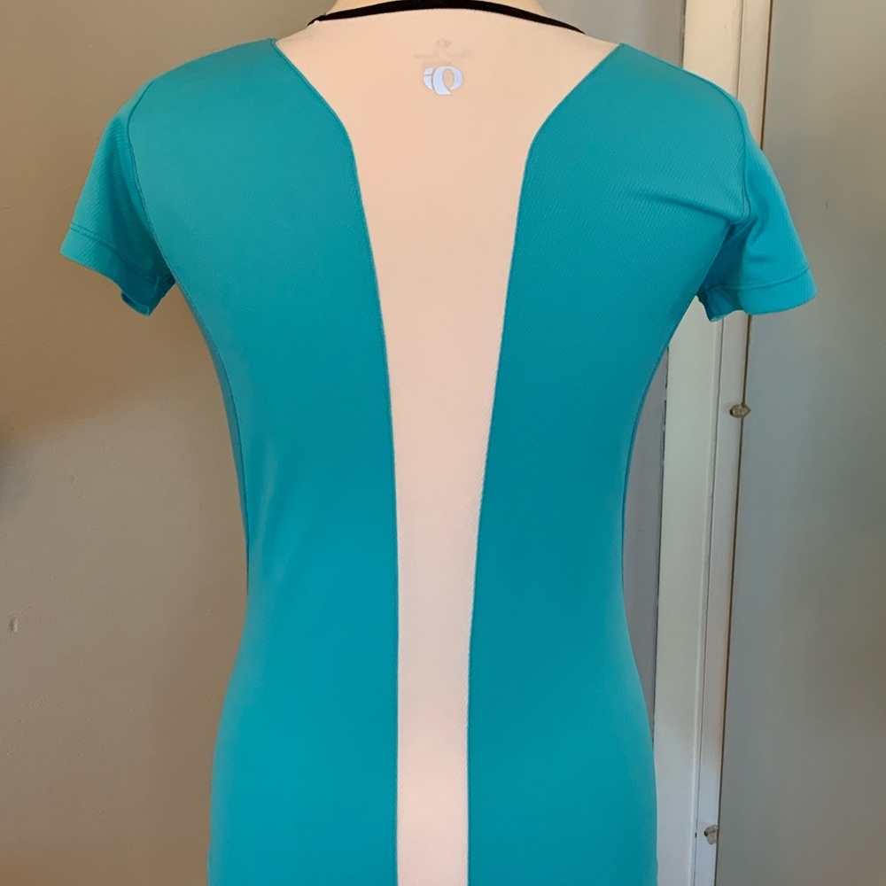 Women’s Pearl Izumi PRO Bike top athletic shirt cycling size medium Aqua blue - Picture 11 of 11